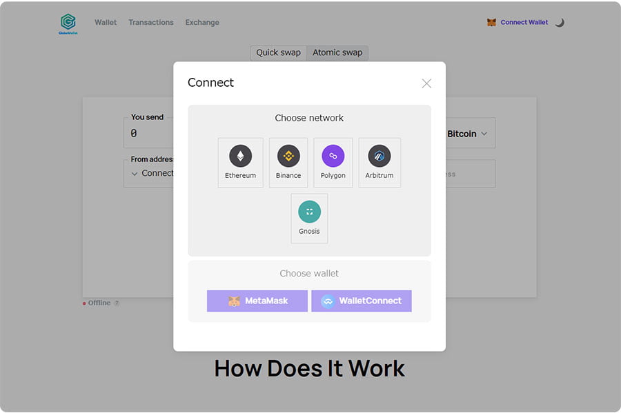 マルチチェーン対応暗号資産ウォレット