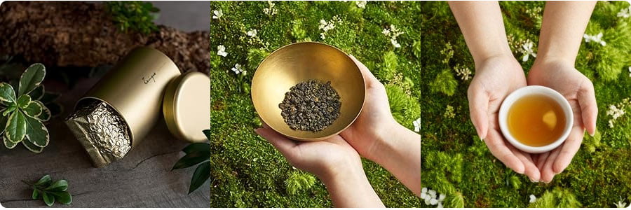 100％台湾ピュアなお茶