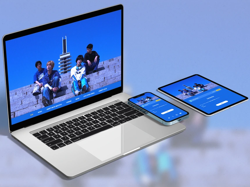 TØGARÜの公式ファンクラブ「BLÜE MEETING」