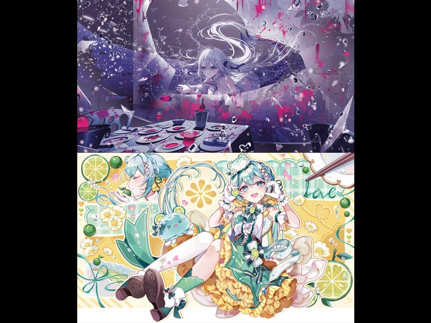 藍月なくるソロシングル