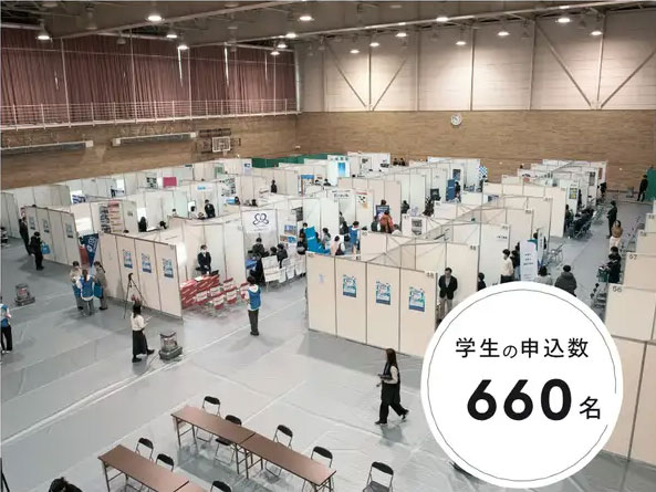 学生と企業の交流イベント