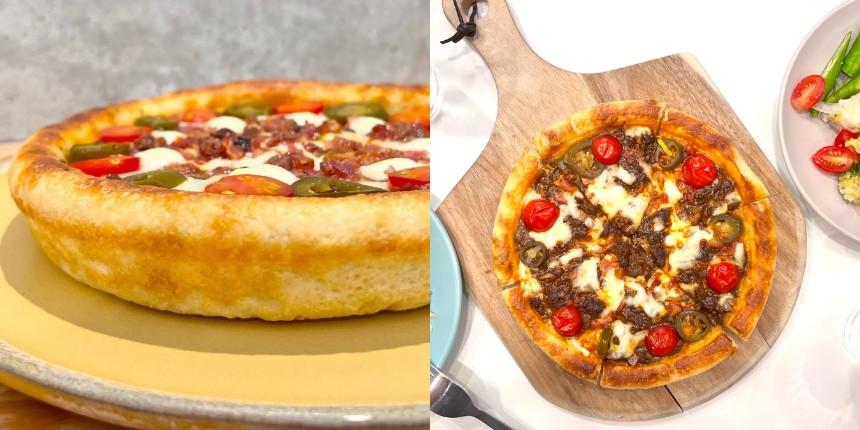 解凍してトースターで焼く