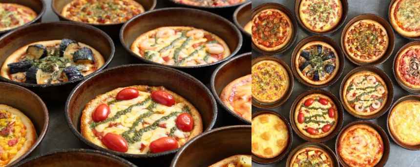 フォカッチャディッシュピザ