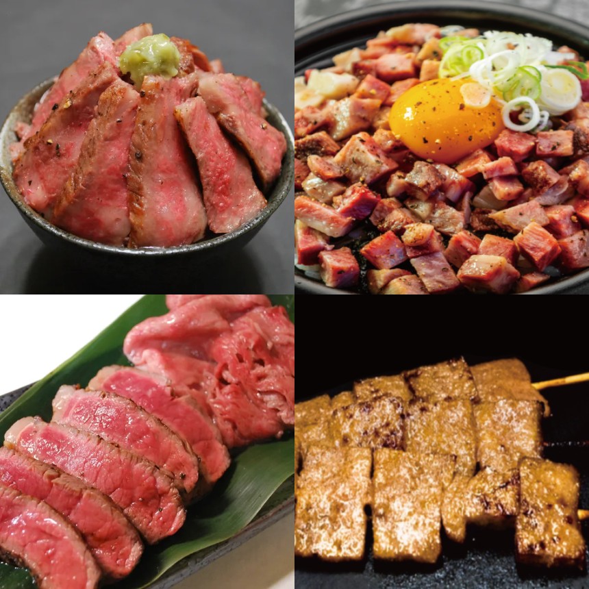 屋台肉グルメ×和牛メニュー