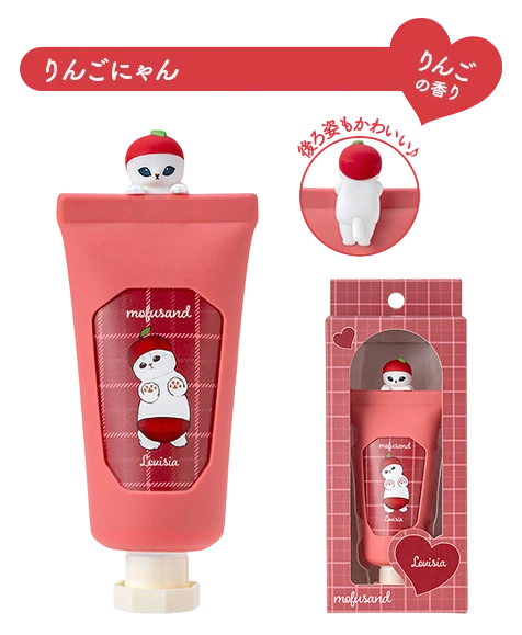 マスコットハンドクリーム りんごにゃん