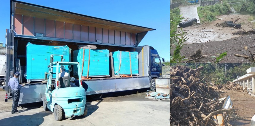 台風22号・23号による被害