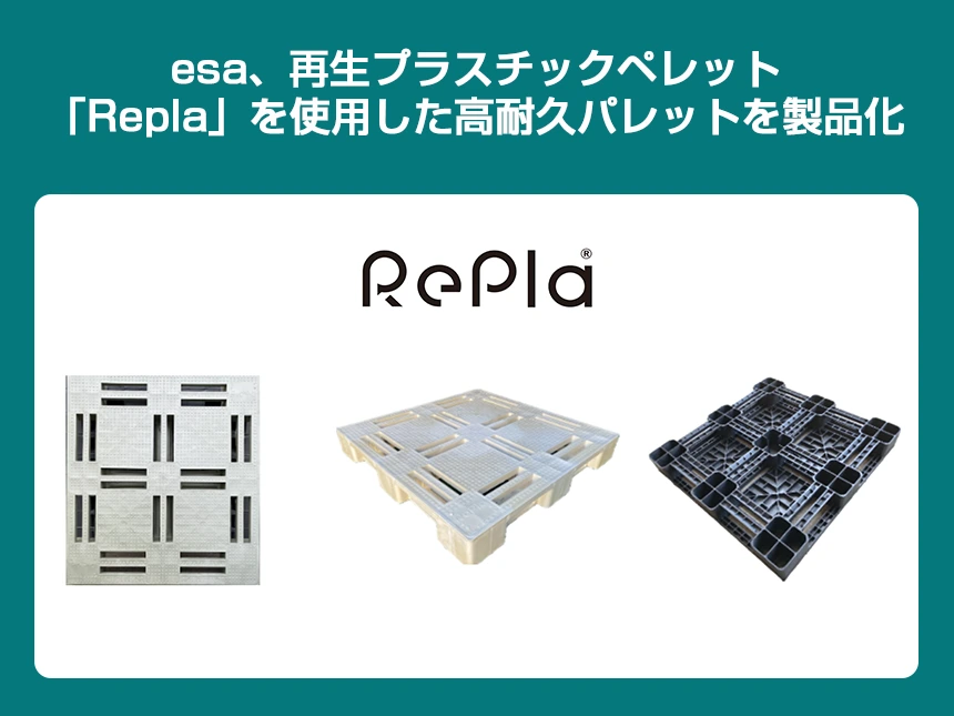再生プラスチックペレット「Repla」