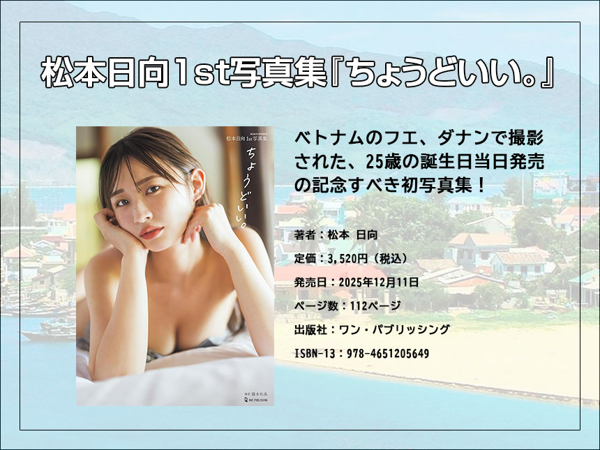 松本日向のグラビア