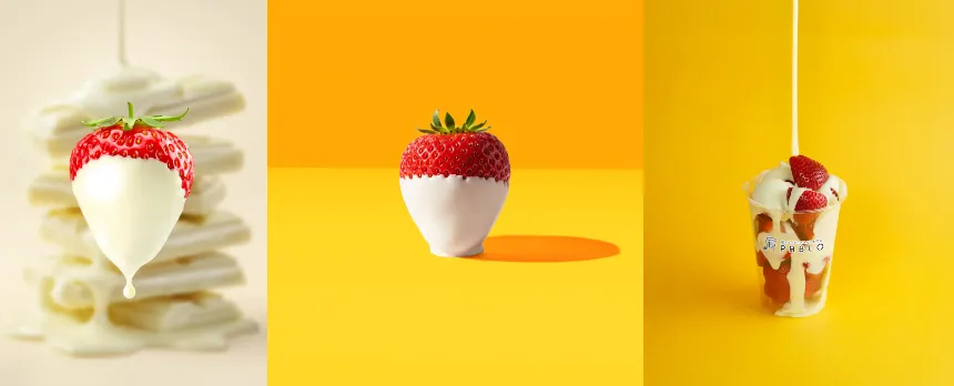 マスカルポーネホワイトチョコソース