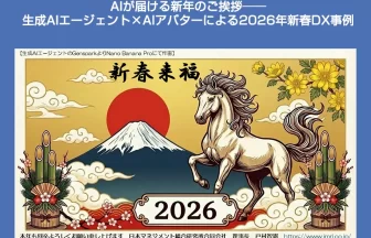 生成AIフル活用で新年挨拶をDX化