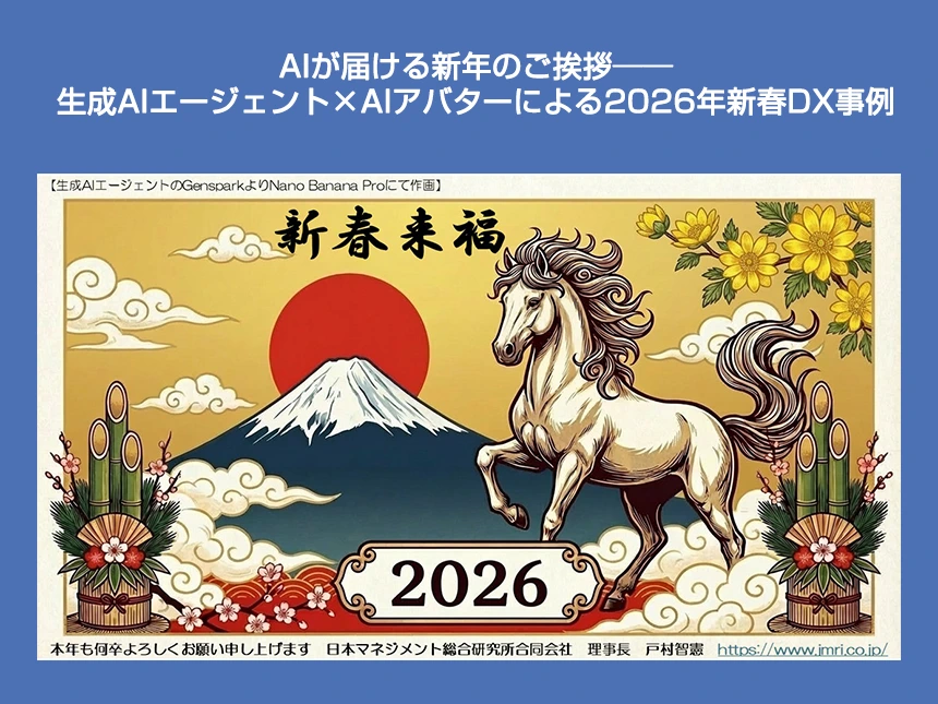 生成AIフル活用で新年挨拶をDX化