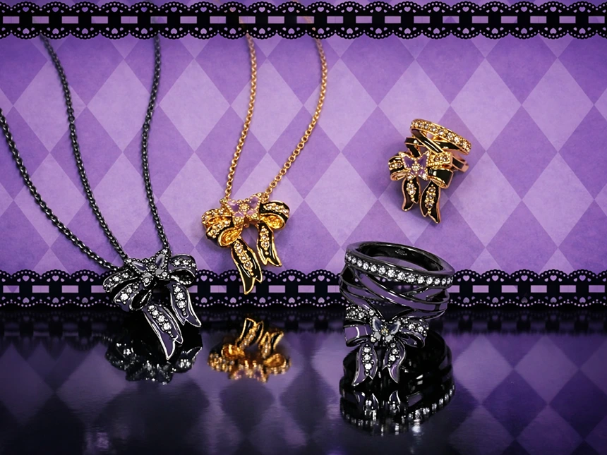 【ANNA SUI】バレエコア×リボンモチーフの新作アクセサリー登場！蝶を添えた“甘さと毒気”が共存するリング・ネックレス・イヤーカフ