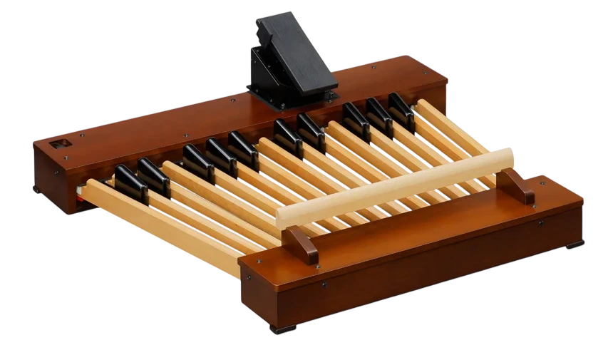 ペダル鍵盤も“3接点”