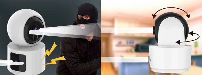 フラッシュライトやサイレン機能を搭載