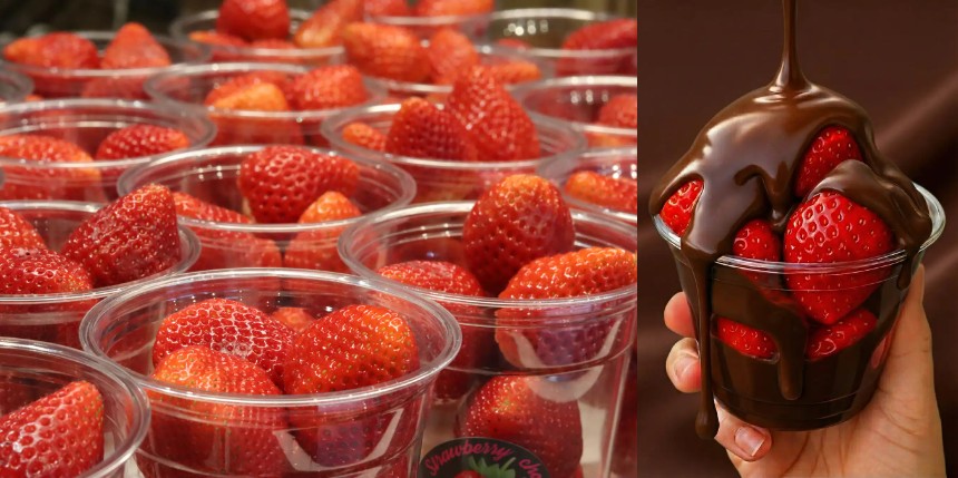 最も状態の良い 高品質な苺のみを市場から毎日直送