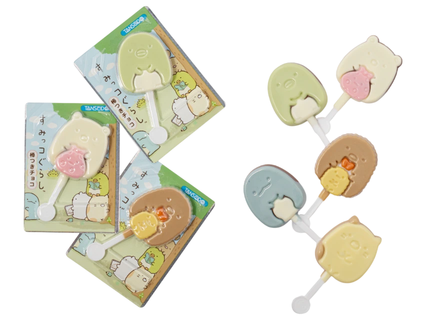 「すみっコぐらし棒つきチョコ」の商品画像