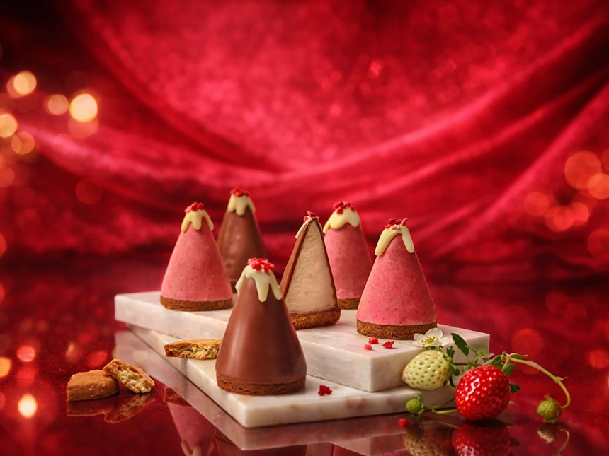 【バレンタイン】いちごの山