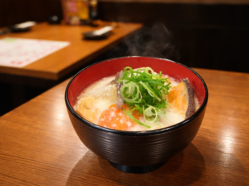 「北海道海鮮 にほんいち 福島店」かす汁