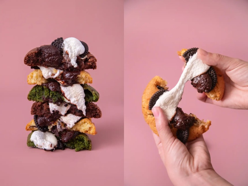 バレンタイン限定新商品「スモアメルトクッキー」