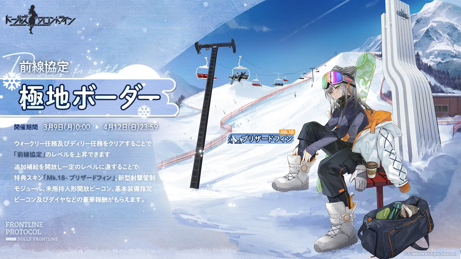 前線協定 極地ボーダー